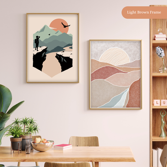 Wanderer and Crayon Mountain (Set of 2)