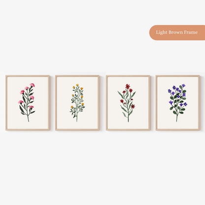 Floral Garden ( Set of 4 )