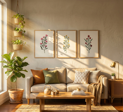 Wildflowers Collection ( Set of 3 )