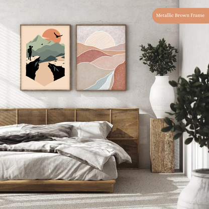 Wanderer and Crayon Mountain (Set of 2)